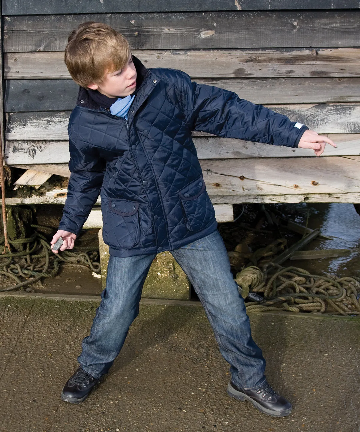 Black - Junior urban Cheltenham jacket