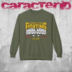Bold Fighting Club Graphic Sweatshirt - Stay True Design | CaracterID