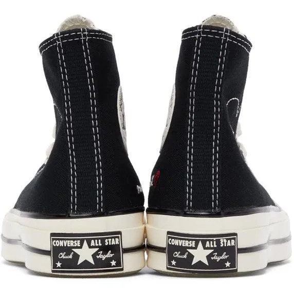 Converse Black 'Love' Chuck 70 High Sneakers
