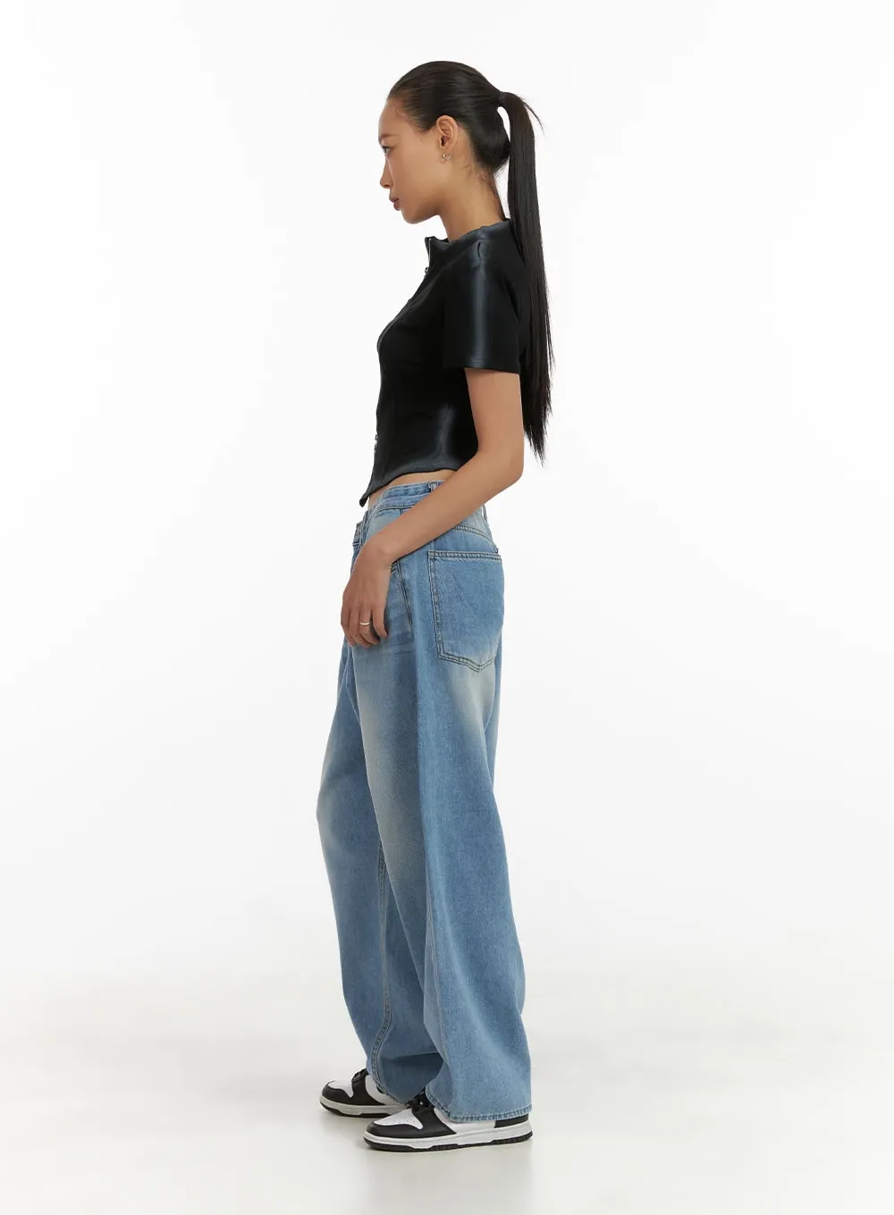 Denim Summer Baggy Jeans CU414
