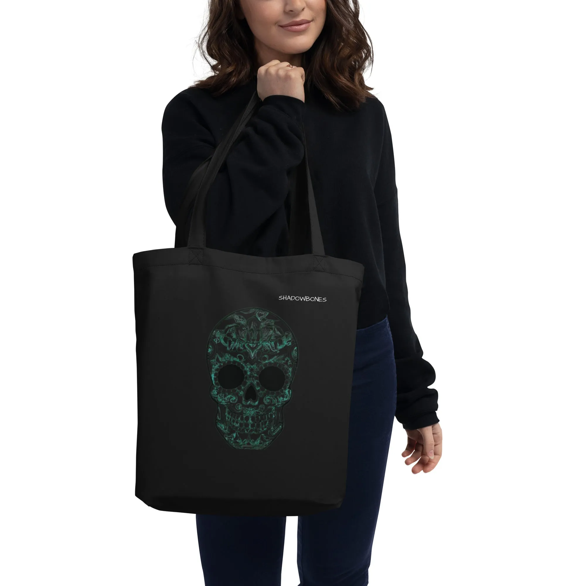 DUO MODERN "Shadowbones" Eco Tote Bag