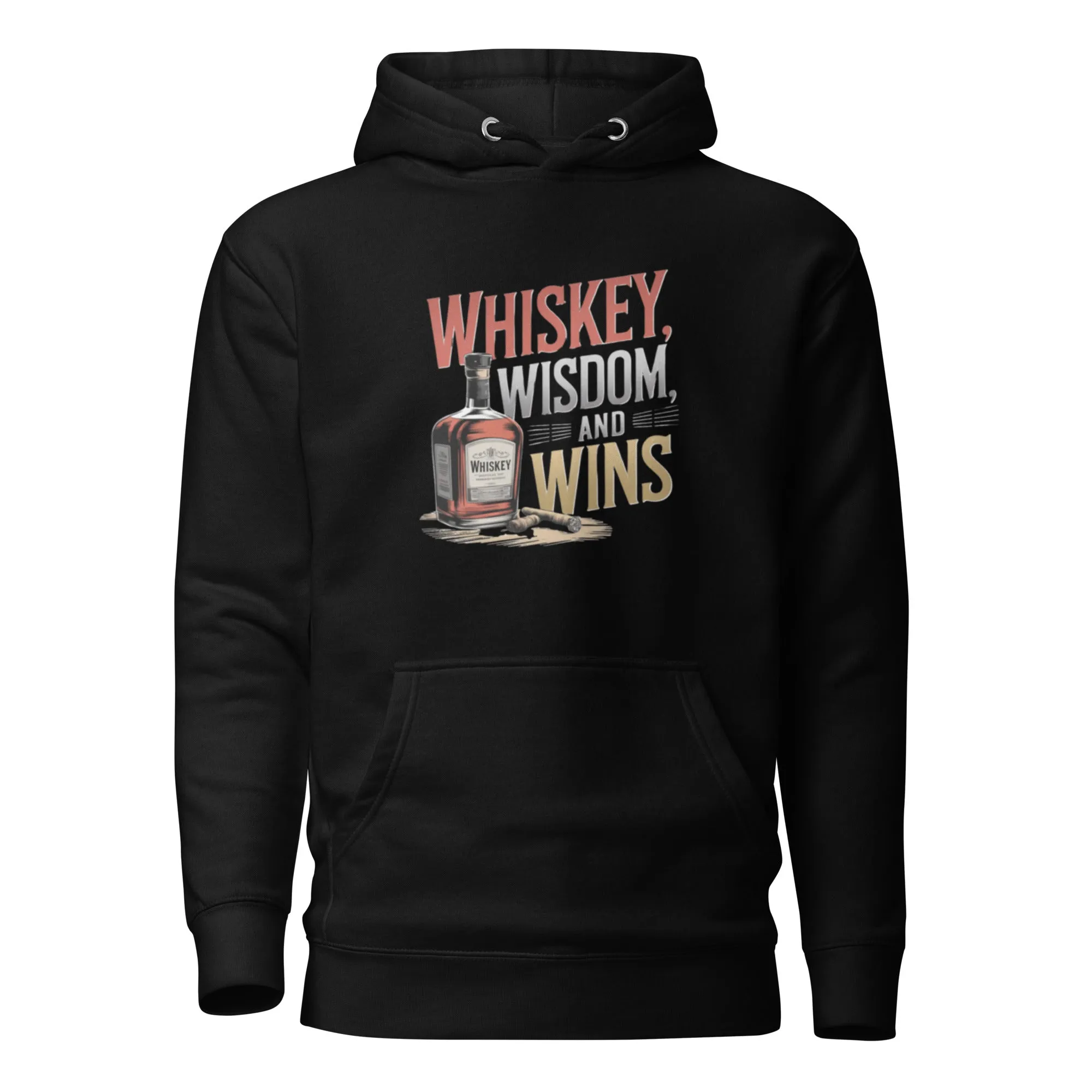 DUO MODERN "Whiskey, Wisdom, and Wins" Unisex Hoodie
