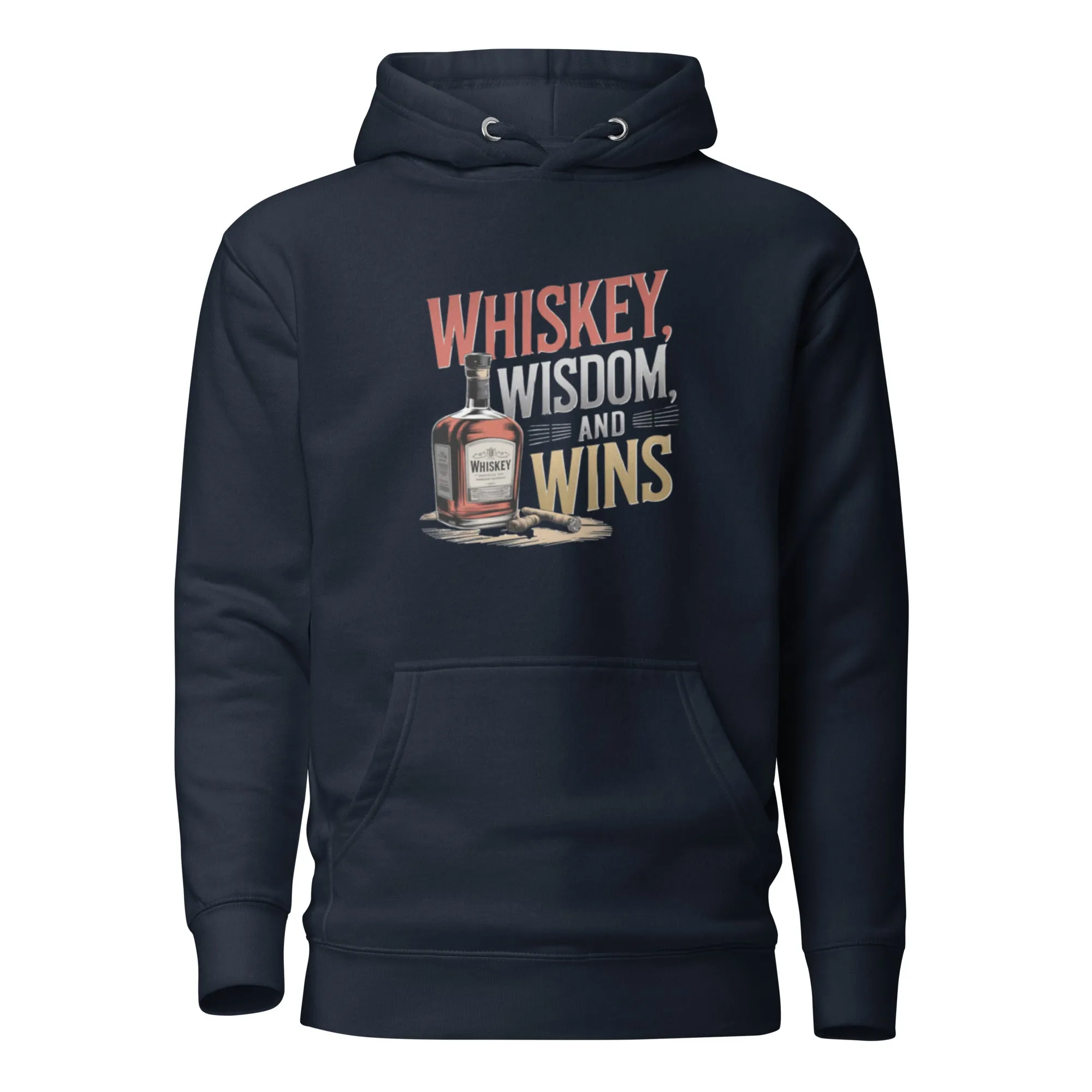 DUO MODERN "Whiskey, Wisdom, and Wins" Unisex Hoodie