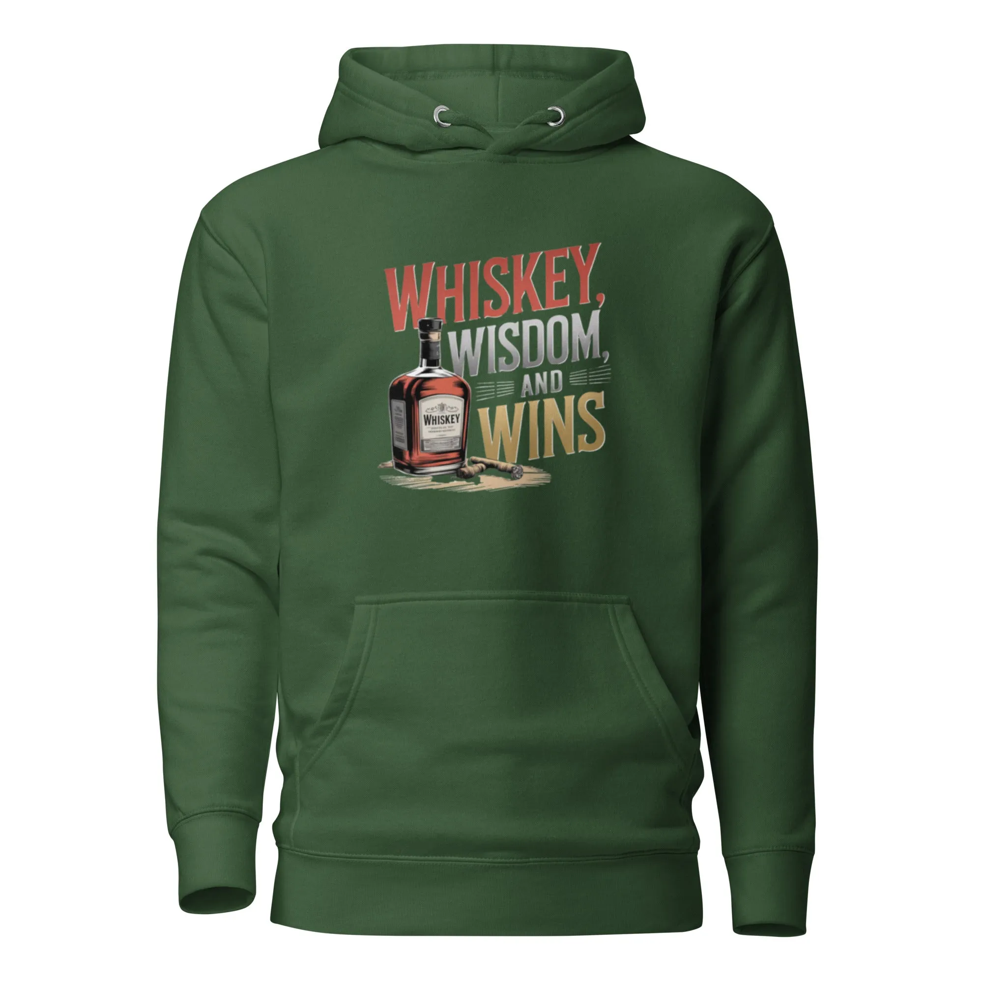 DUO MODERN "Whiskey, Wisdom, and Wins" Unisex Hoodie