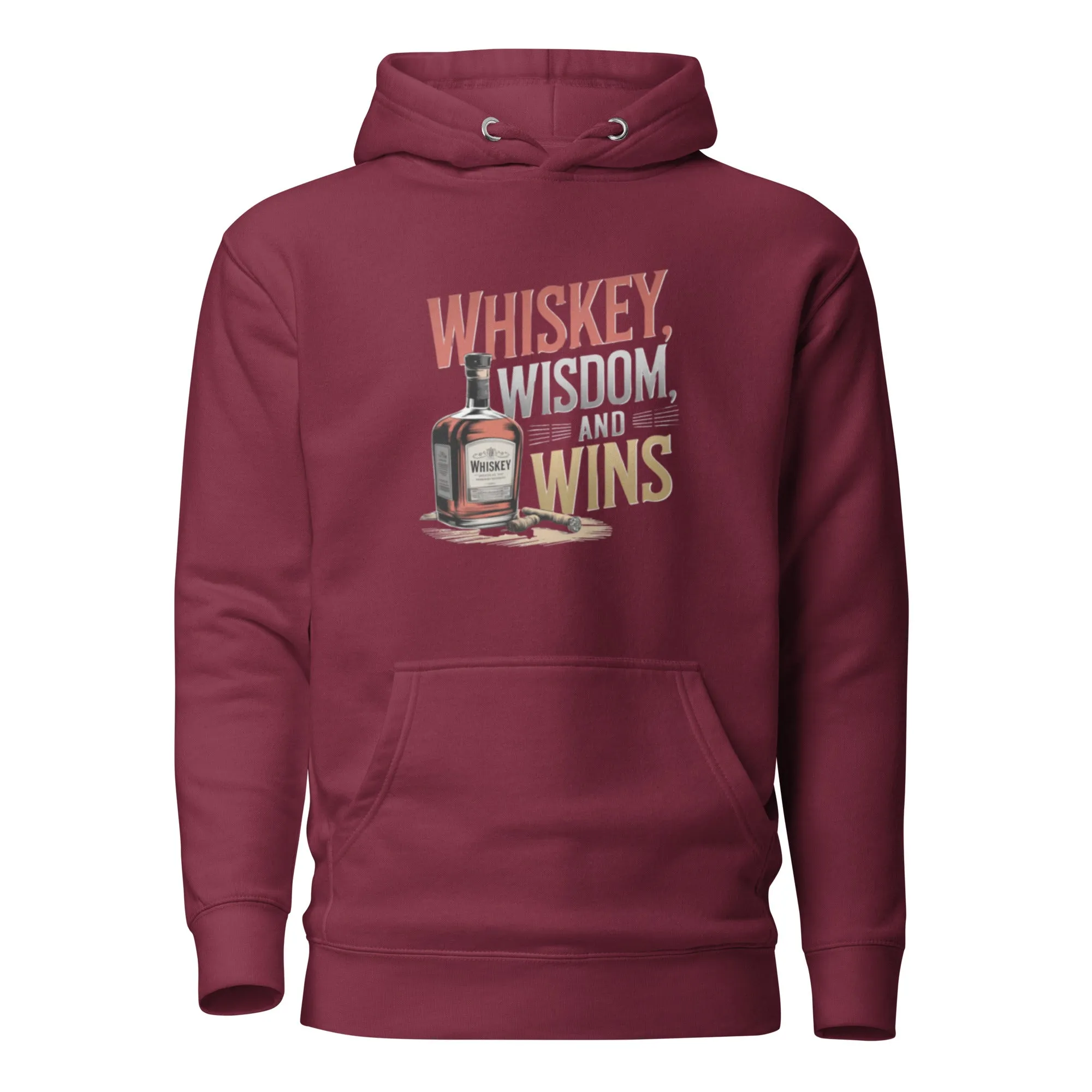 DUO MODERN "Whiskey, Wisdom, and Wins" Unisex Hoodie