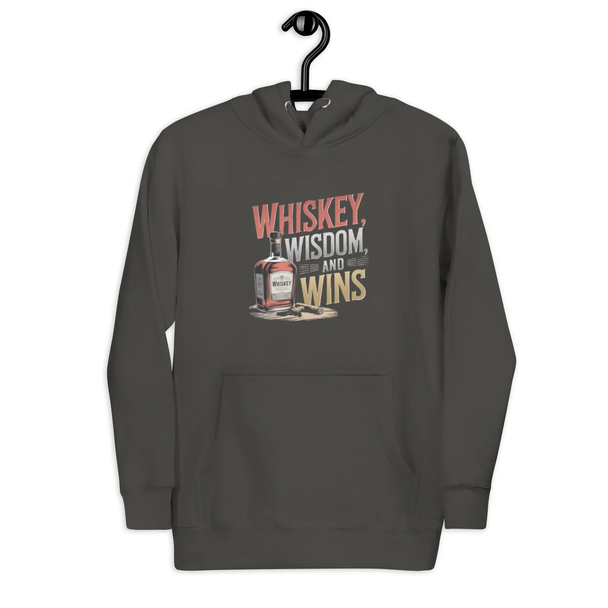 DUO MODERN "Whiskey, Wisdom, and Wins" Unisex Hoodie
