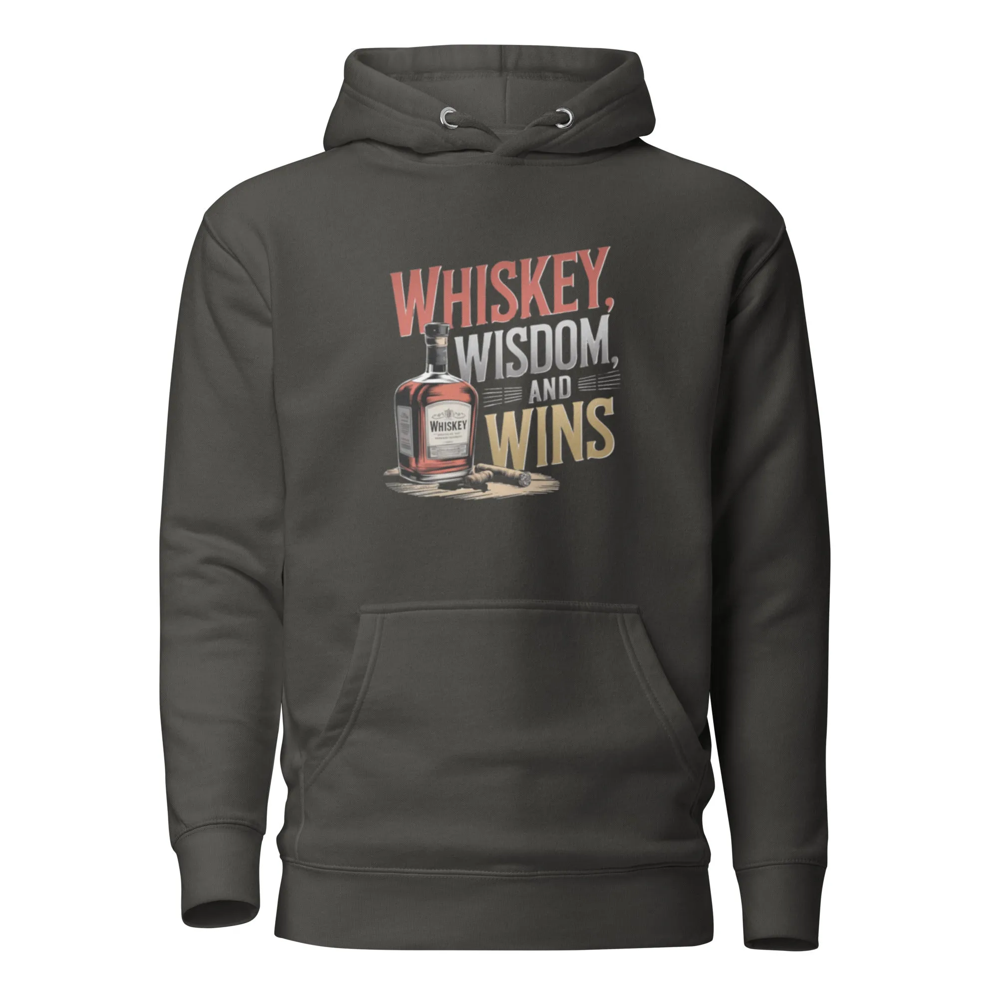 DUO MODERN "Whiskey, Wisdom, and Wins" Unisex Hoodie