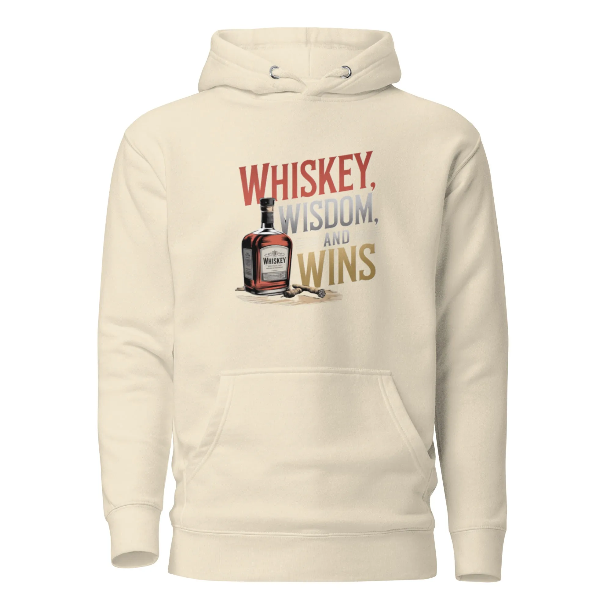 DUO MODERN "Whiskey, Wisdom, and Wins" Unisex Hoodie