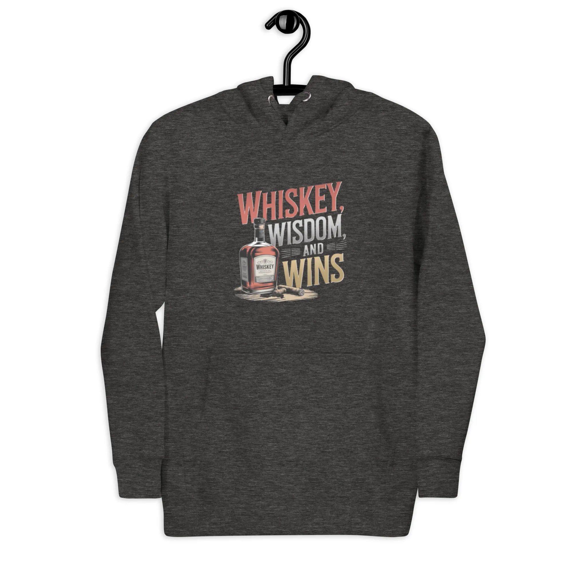 DUO MODERN "Whiskey, Wisdom, and Wins" Unisex Hoodie