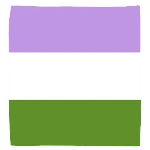 Genderqueer Pride Flag Bandana