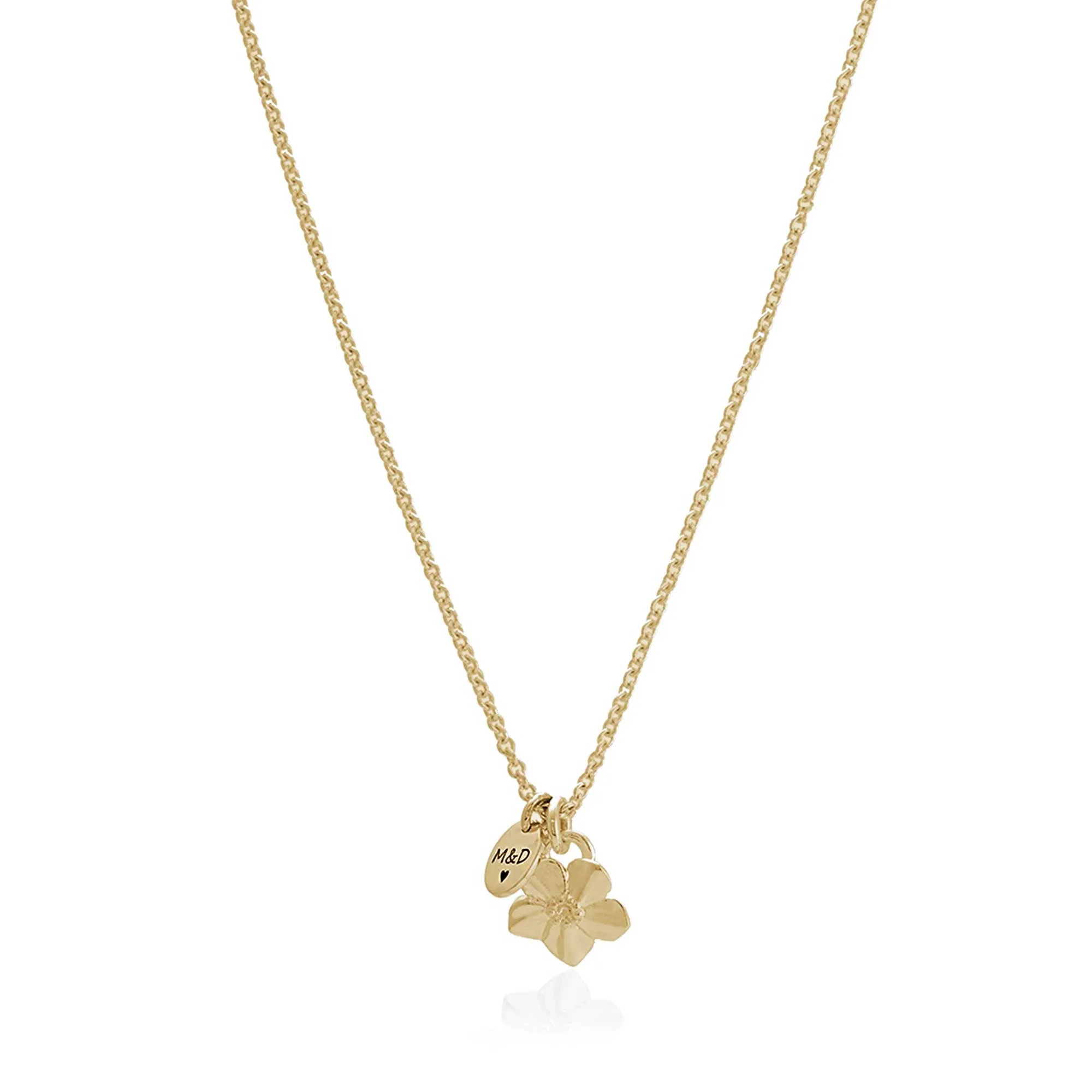 Gold Vermeil Everlasting Memory Personalised Necklace