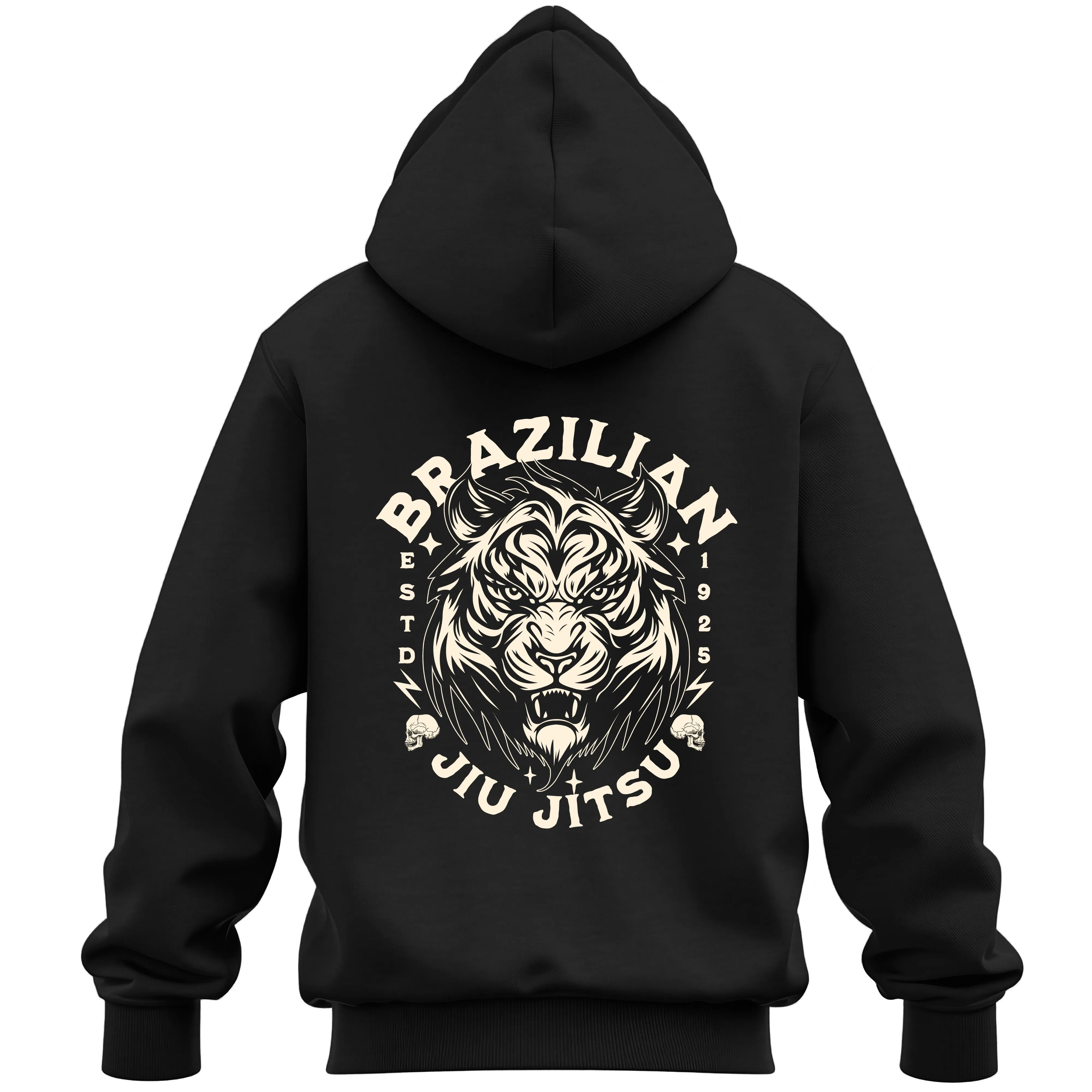 Graphic Tiger BJJ Hoodie