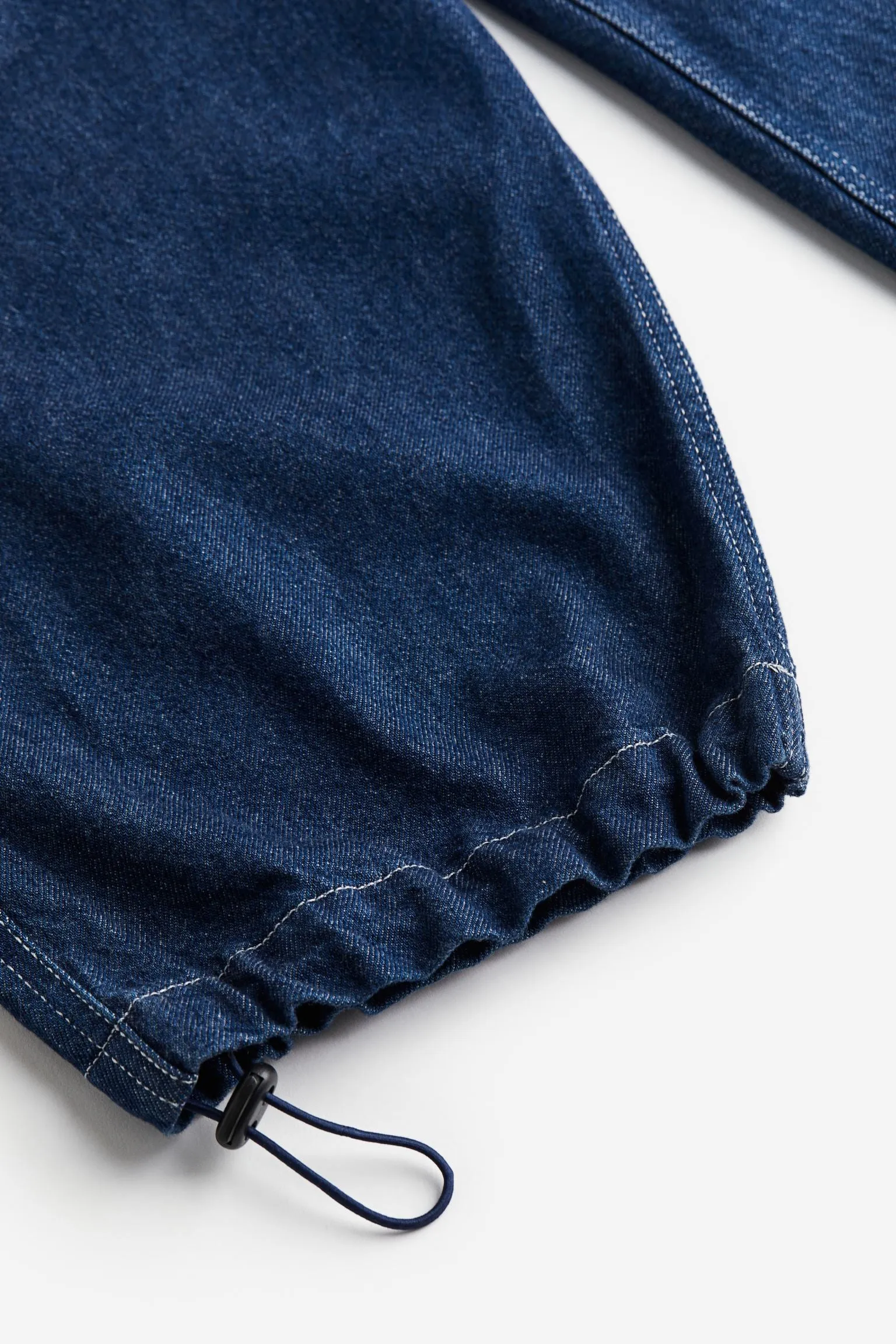 H&M Loose Fit Parachute Jeans, dark blue