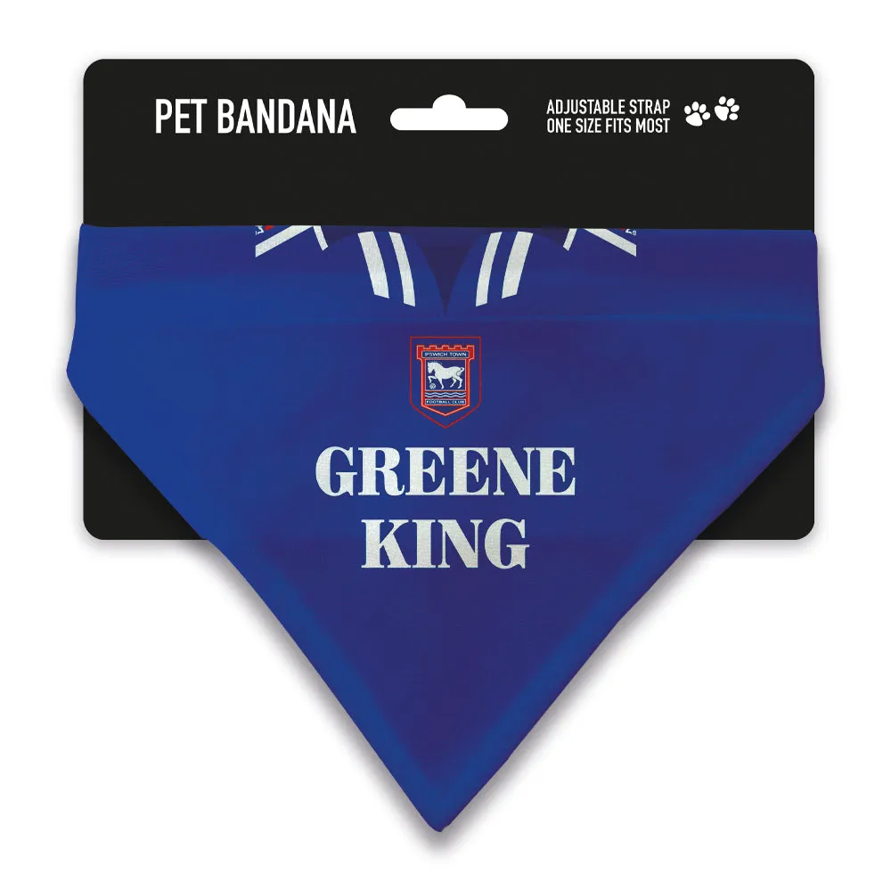 Ipswich Town 1999 Home Pet Bandana