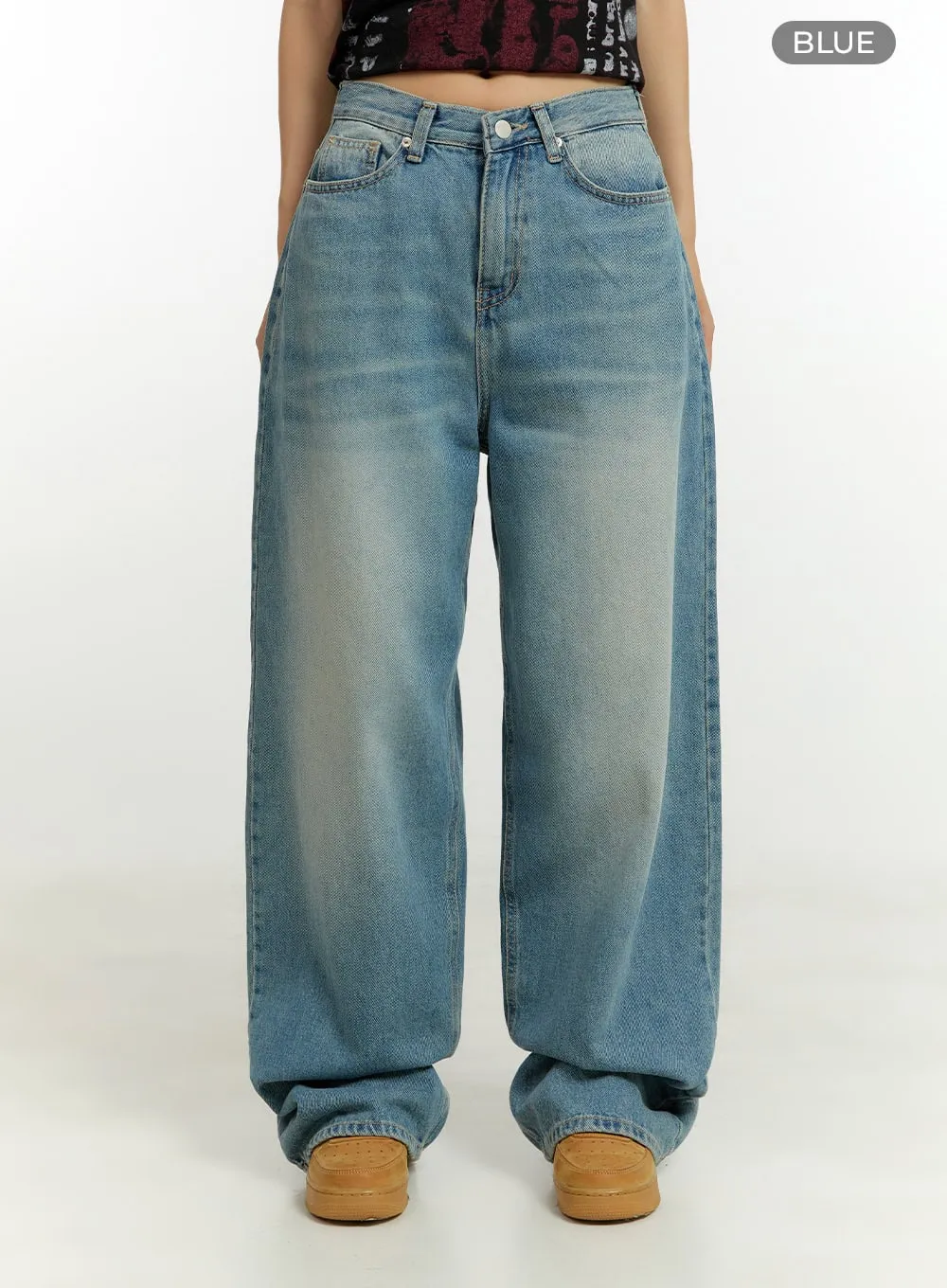 Loose Fit Baggy Jeans CU426