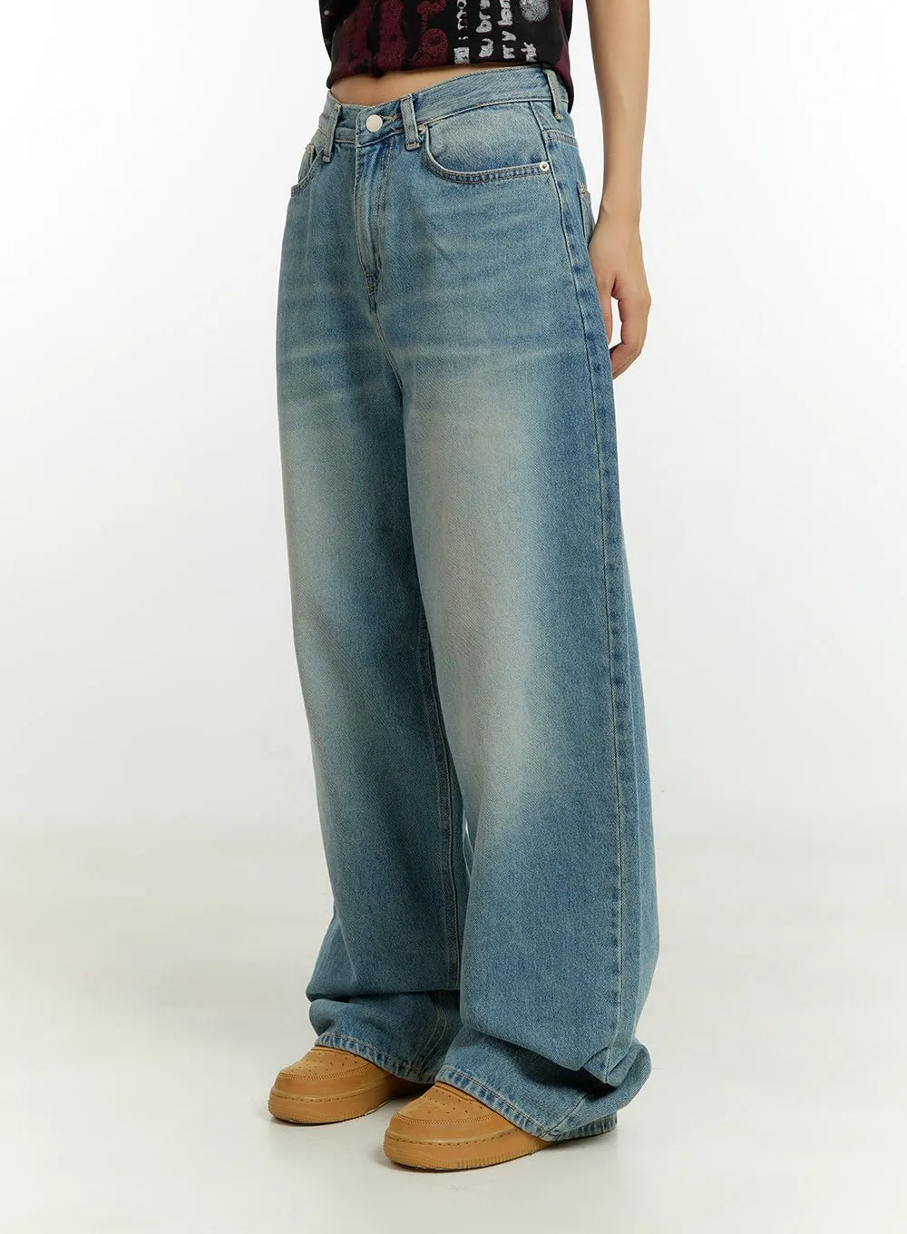 Loose Fit Baggy Jeans CU426