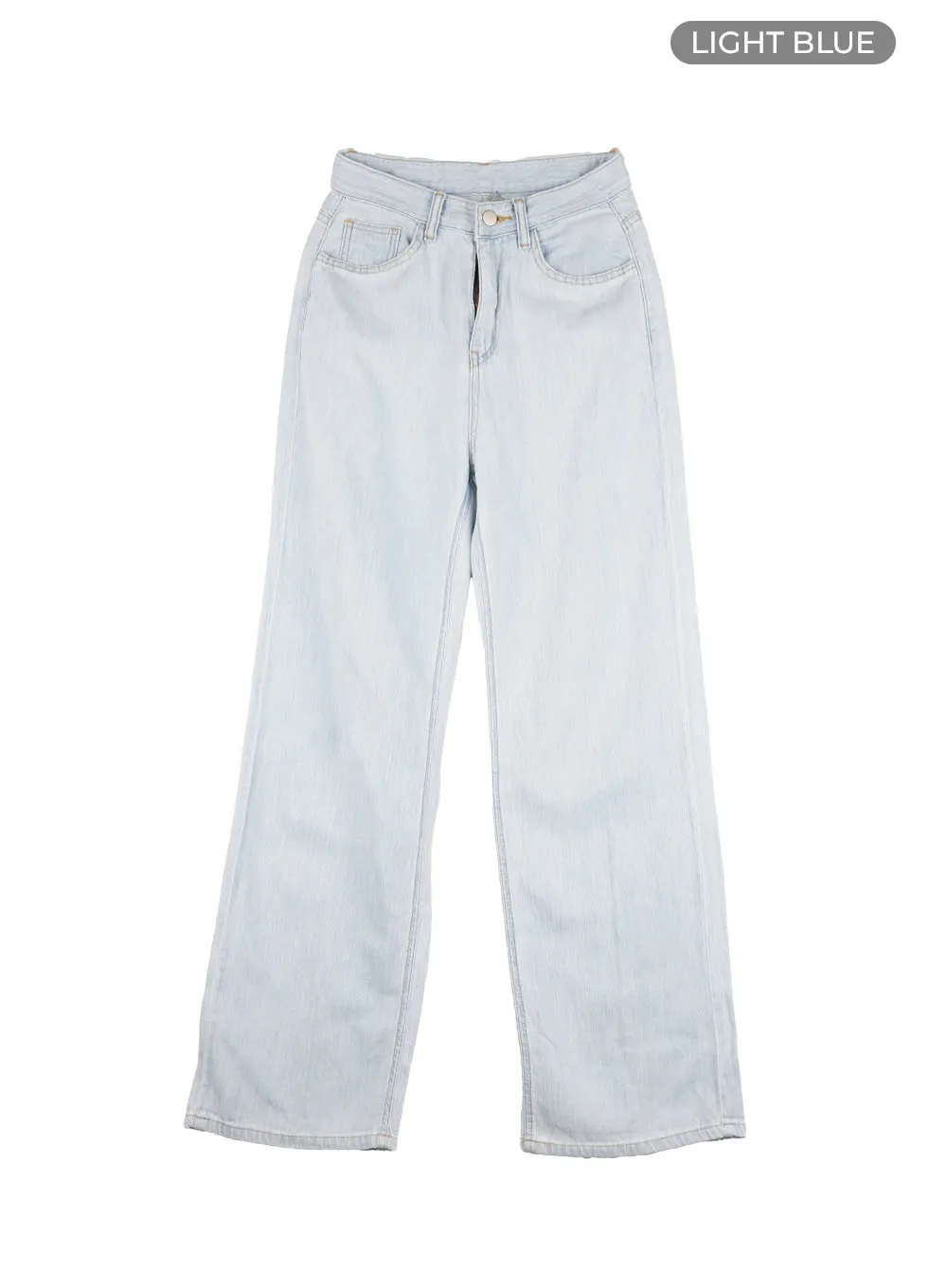 Loose Fit Straight Jeans OL424