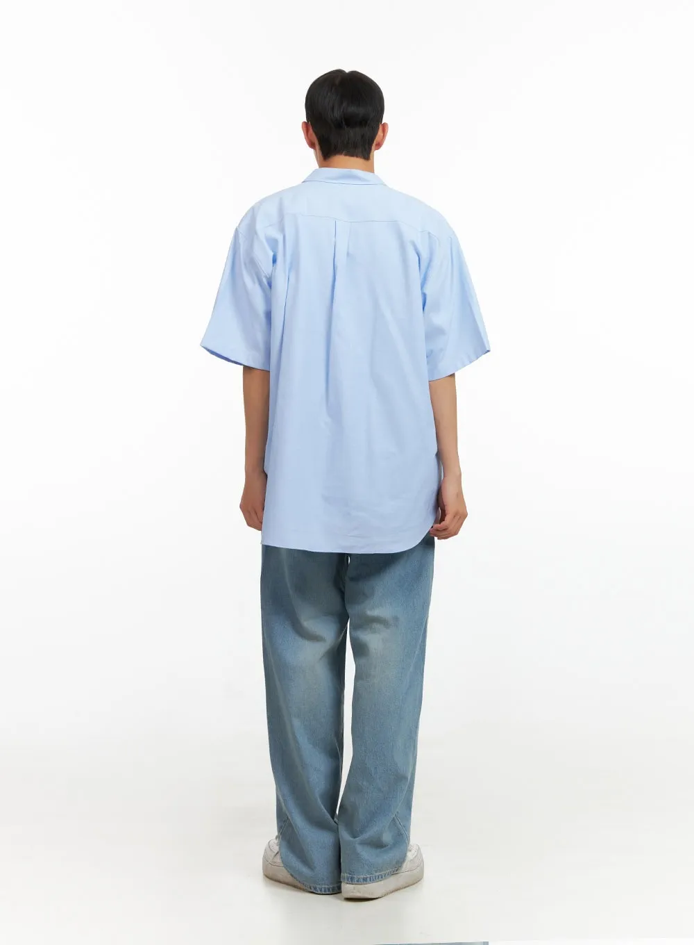 Men's Loose Fit Straight Jeans IU414