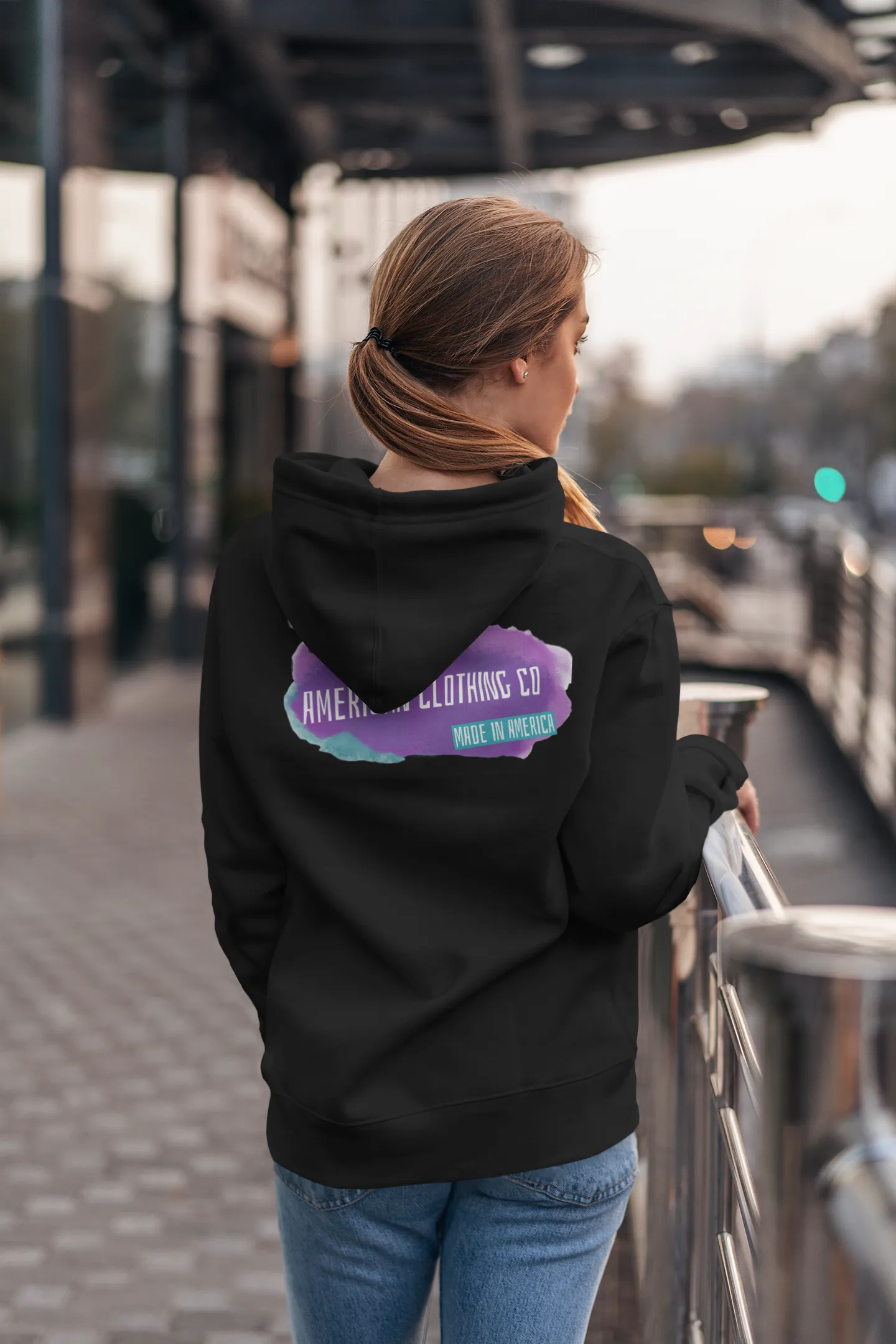 Premium Pullover Hoodie ( American Clothing Company )