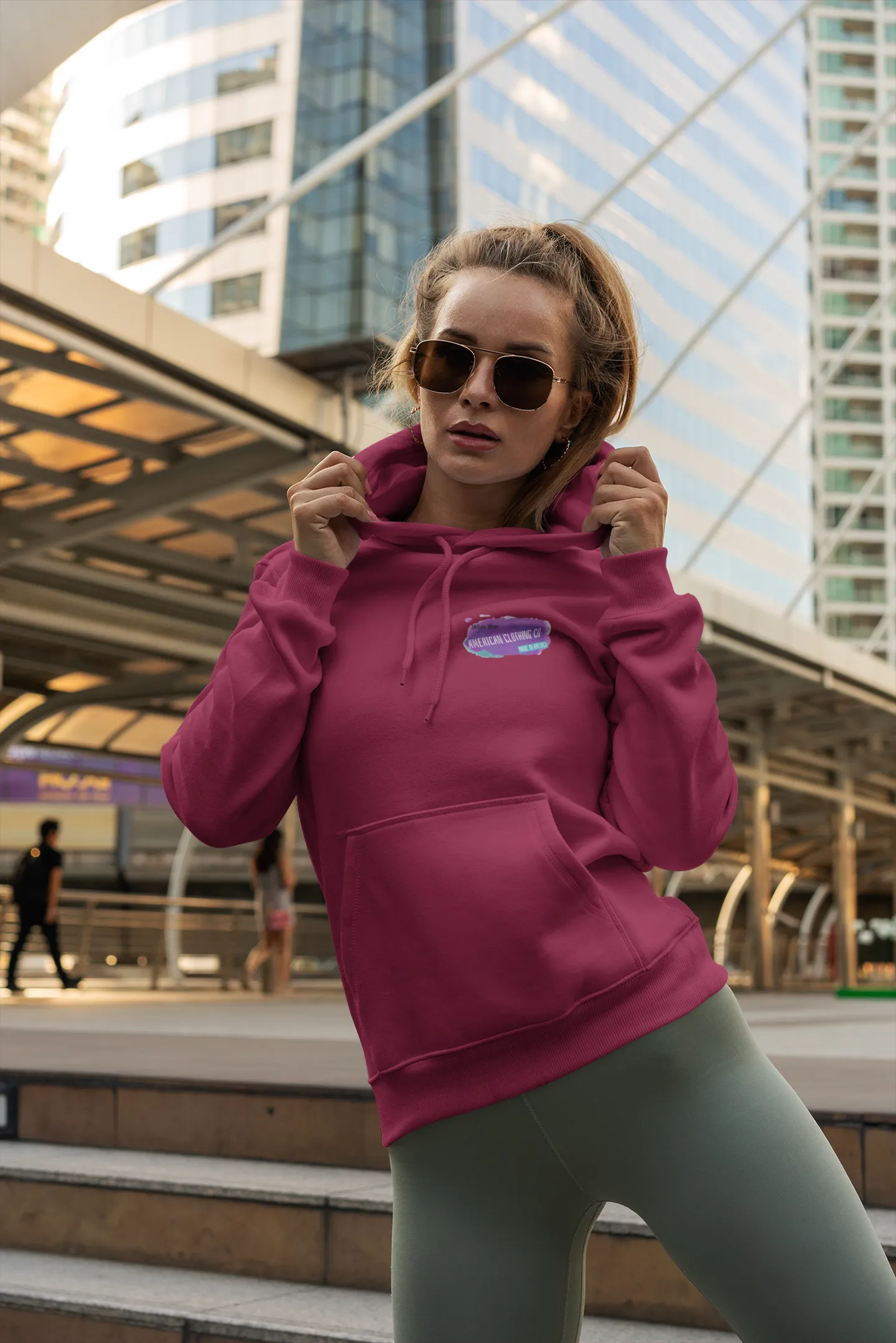 Premium Pullover Hoodie ( American Clothing Company )