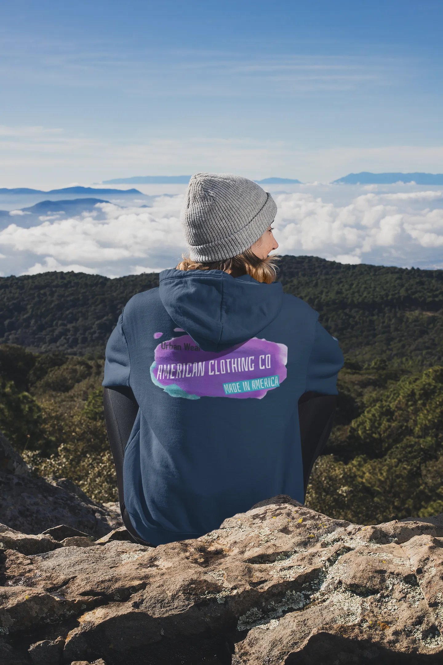 Premium Pullover Hoodie ( American Clothing Company )