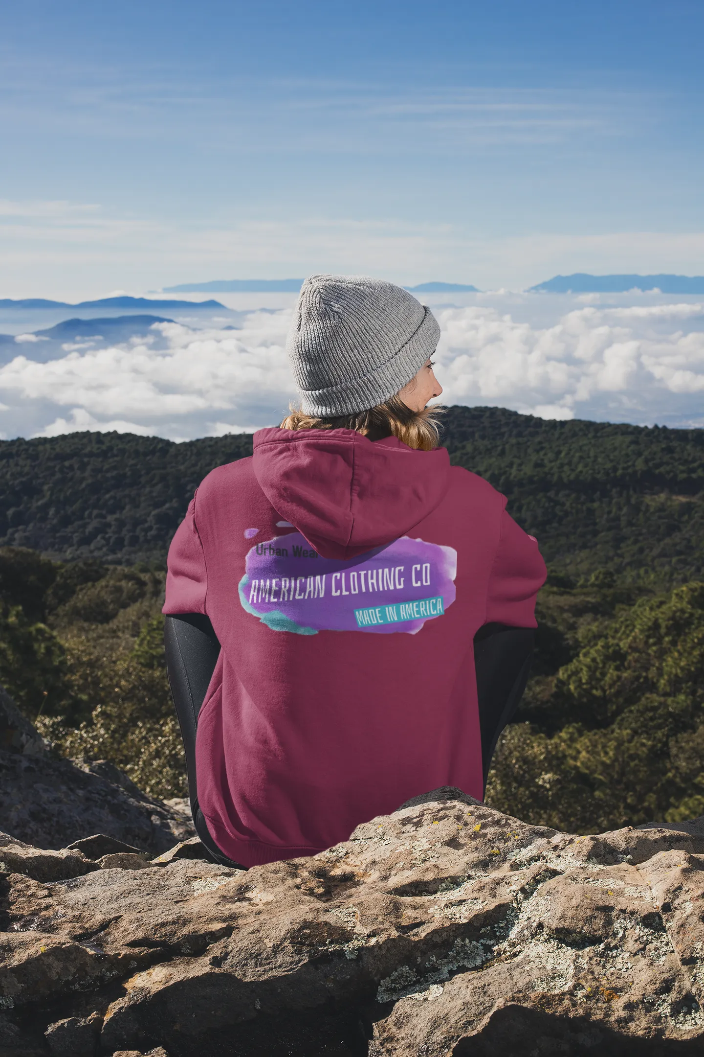 Premium Pullover Hoodie ( American Clothing Company )