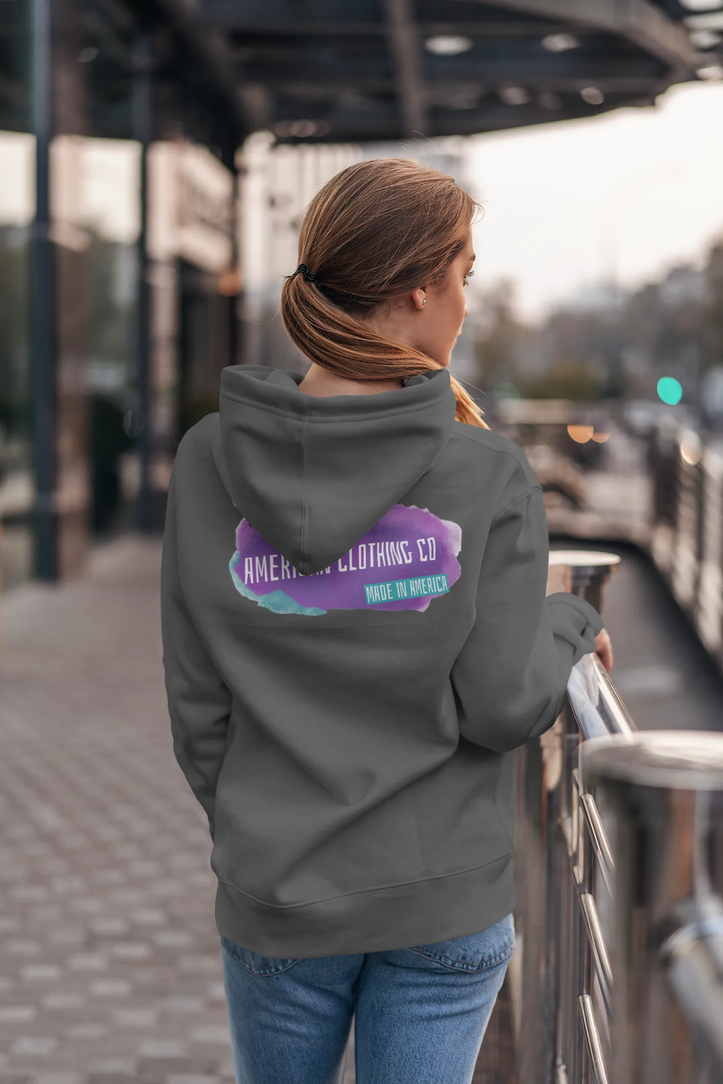 Premium Pullover Hoodie ( American Clothing Company )
