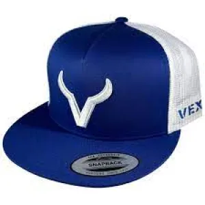 Vexil  - White Icon - Royal Blue/White Mesh