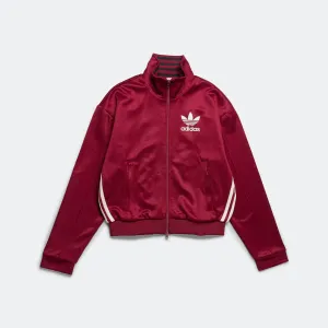 Womens Track Top x Wales Bonner - Core Burgundy