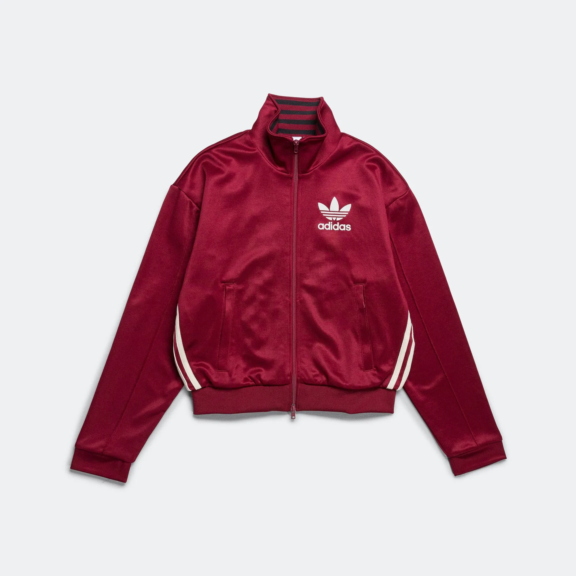 Womens Track Top x Wales Bonner - Core Burgundy